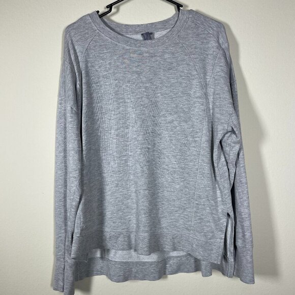 Sweaty Betty Women's Size M Oversized Crewneck After Class Sweatshirt Gray! - Picture 1 of 6